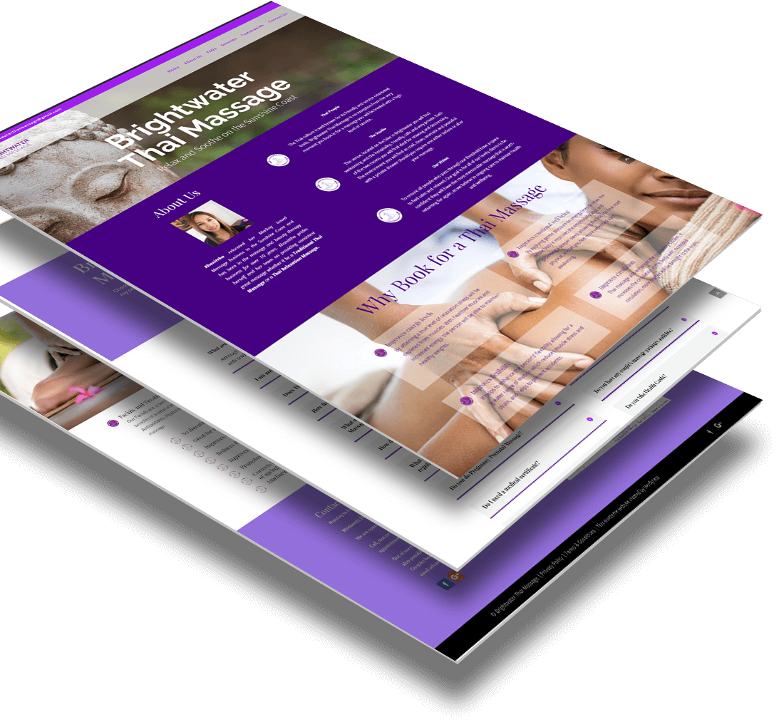 Brightwater Thai Massage Mockup